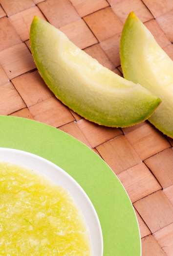 Gazpacho de melón y lima