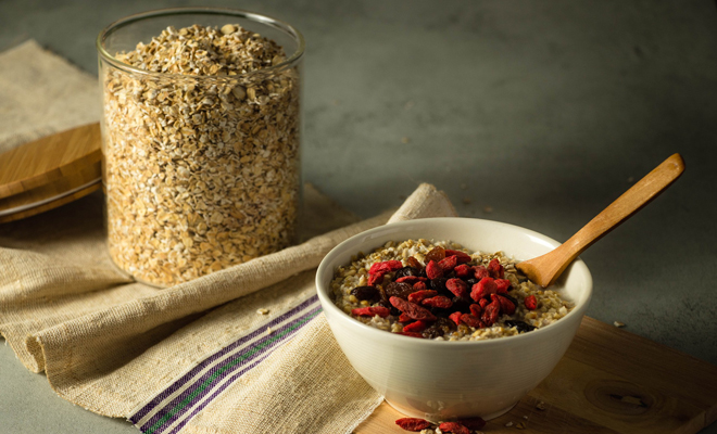 La energía en la dieta de la avena