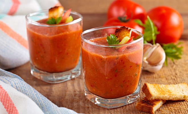 Otros beneficios del gazpacho Otros beneficios del gazpacho