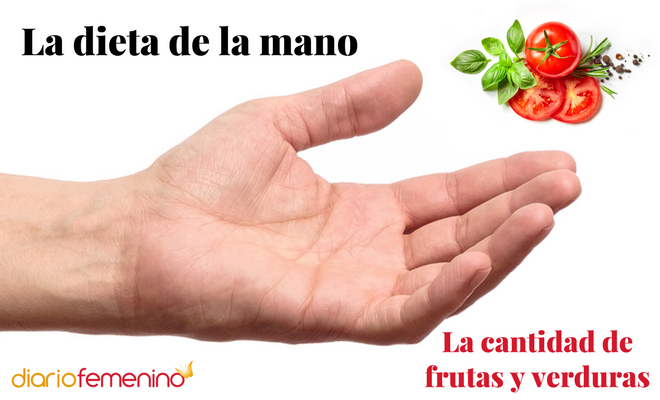 La verdura que hay que tomar según la dieta de la mano