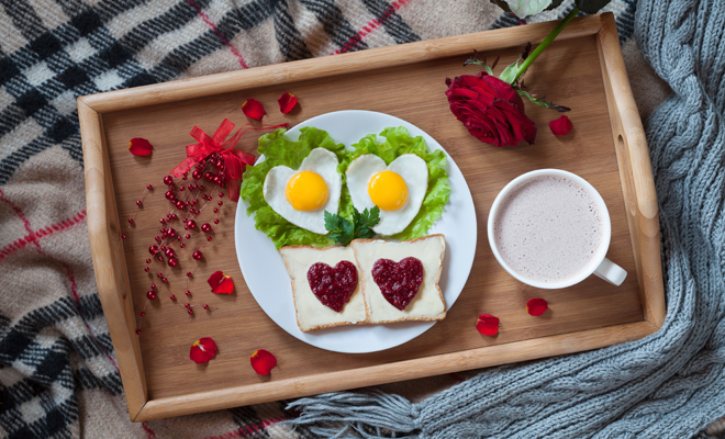 Dieta para San Valentín: prepárate para el gran día con este desayuno