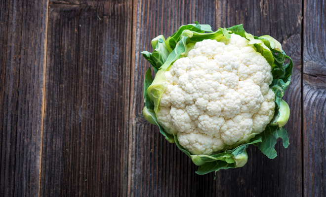 Los 5 alimentos de las foodies para un peso ideal: coliflor Los 5 alimentos de las foodies para un peso ideal: coliflor