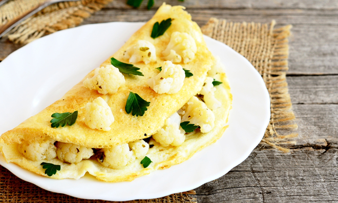 receta tortilla de coliflor receta tortilla de coliflor