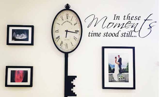 Anunciar un embarazo con un cuadro