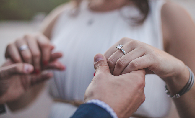 anillos de compromiso