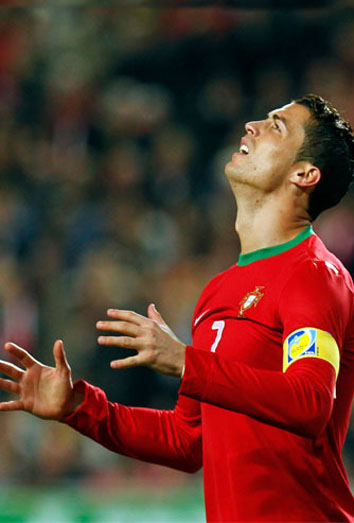 Cristiano Ronaldo se juega su presencia en el Mundial de Brasil