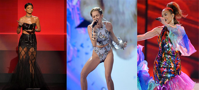 Las peor vestidas del AMA 2013. Las peor vestidas del AMA 2013.
