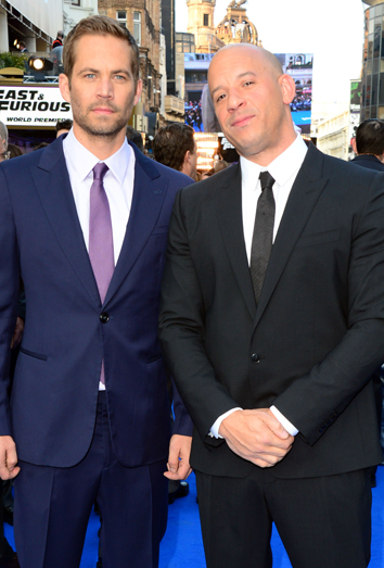 Paul Walker y Vin Diesel en una presentación de Fast & Furious. Paul Walker y Vin Diesel en una presentación de Fast & Furious.