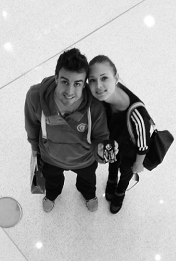 Fernando Alonso y Dasha Kapustina, de vacaciones en Dubai. Fernando Alonso y Dasha Kapustina, de vacaciones en Dubai.