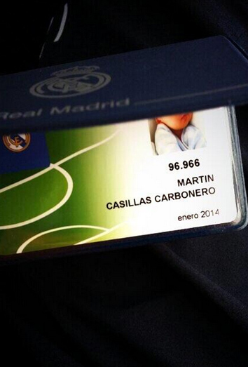 Martín Casillas Carbonero ya es socio del Real Madrid.