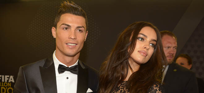 Cristiano Ronaldo e Irina Shayk, en la gala del FIFA Balón de Oro. Cristiano Ronaldo e Irina Shayk, en la gala del FIFA Balón de Oro.