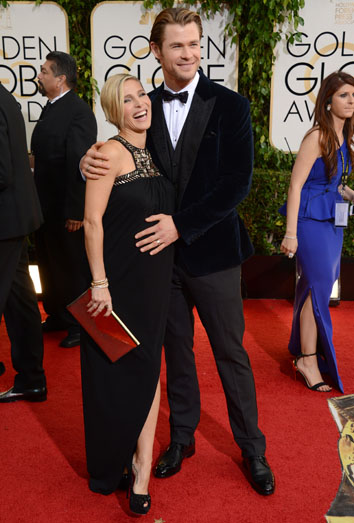 Elsa Pataky y Chris Hemsworth esperan mellizos