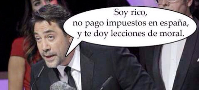 Javier Bardem, el más criticado durante la gala de los Goya 2014. Javier Bardem, el más criticado durante la gala de los Goya 2014.