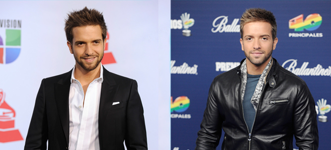 El antes y el después de Pablo Alborán. El antes y el después de Pablo Alborán.