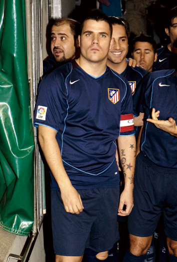 Dani Martín, todo un forofo del Atlético de Madrid. Dani Martín, todo un forofo del Atlético de Madrid.