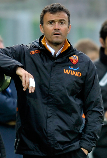 Luis Enrique, entrenador del Fútbol Club Barcelona.