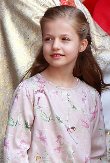 Leonor, princesa de España.