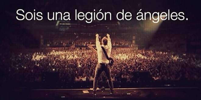 Pablo Alborán: "Sois una legión de ángeles"