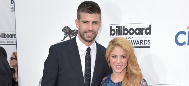 Piqué y Shakira, en los premios Billboard