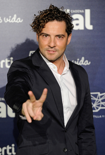 David Bisbal, en los premios Cadena Dial. David Bisbal, en los premios Cadena Dial.