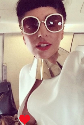 Lady Gaga tiene otro descuido.