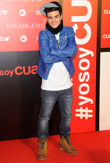 Abraham Mateo, en un evento para Cuatro. Abraham Mateo, en un evento para Cuatro.