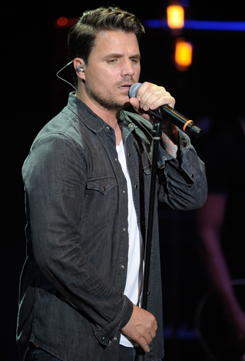 Dani Martín, durante un concierto. Dani Martín, durante un concierto.