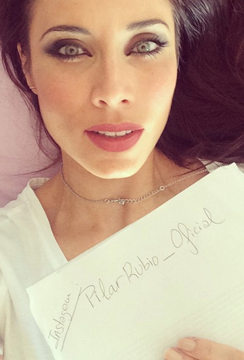 Pilar Rubio, la guapísima novia de Sergio Ramos. Pilar Rubio, la guapísima novia de Sergio Ramos.