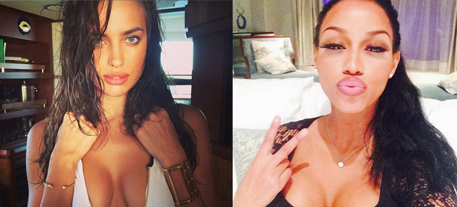 Irina Shayk y la novia de Balotelli.