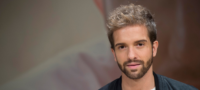 Pablo Alborán, durante la presentación de Terral.