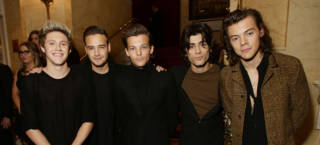 One Direction al completo.