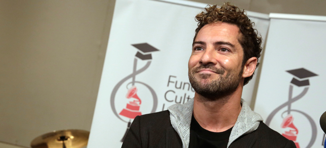 David Bisbal, en los Latin Grammy 2014. David Bisbal, en los Latin Grammy 2014.