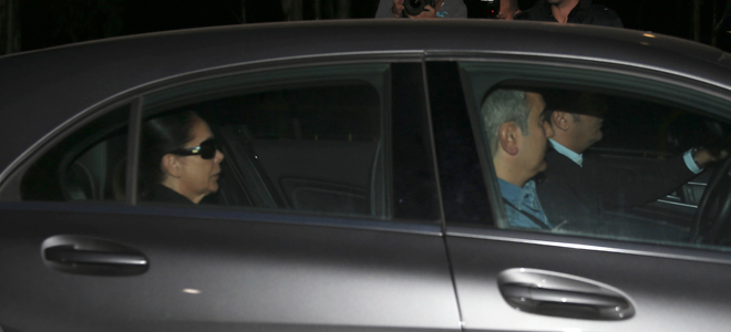 Isabel Pantoja ingresando en prisión.