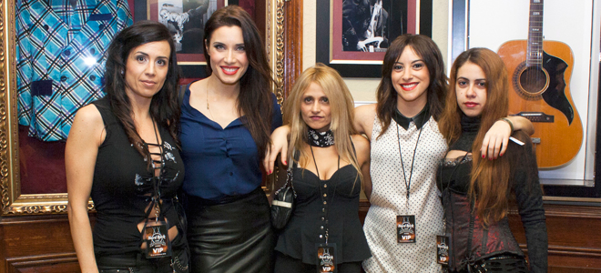 Pilar Rubio, durante en el 20 aniversario del Hard Rock Café de Madrid.