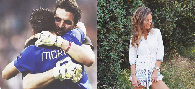 María Pombo, el talismán del héroe de la Juve Morata