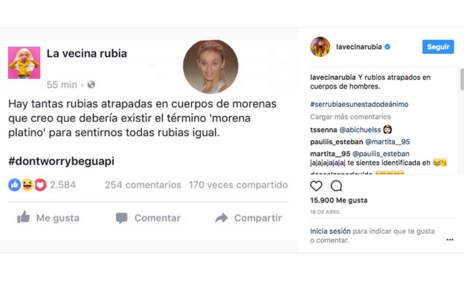 10 razones por las que amamos a La Vecina Rubia