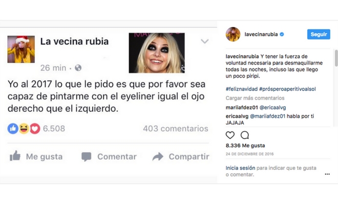 10 razones por las que amamos a La Vecina Rubia
