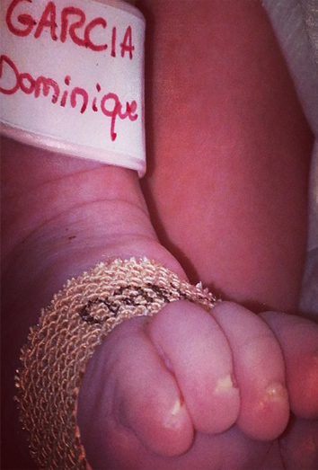 Dominique García, hija de Falcao Dominique García, hija de Falcao