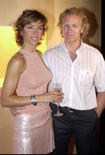 Paloma Lago y Álvaro Bultó