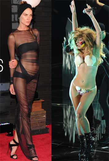 Erin Wasson y Lady Gaga