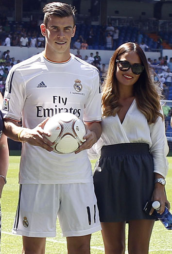 Gareth Bale y Emma Rhys-Jones El suegro de Gareth Bale, padre de Emma Rhys-Jones, está en la cárcel