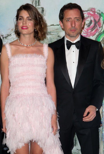 Carlota Casiraghi junto a Gad Elmaleh en Montecarlo