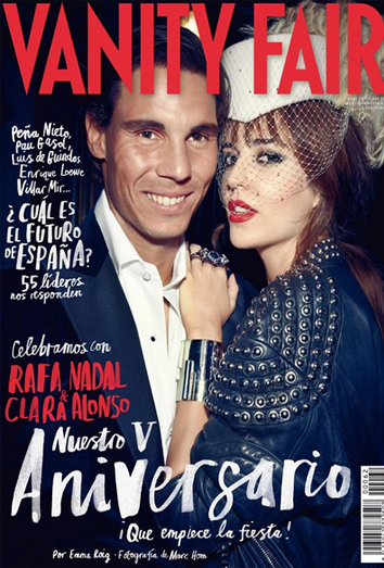 Rafa Nadal en la portada de Vanity Fair