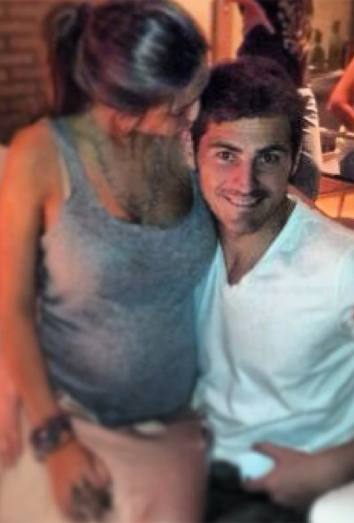 Iker Casillas presume del embarazo de Sara Carbonero