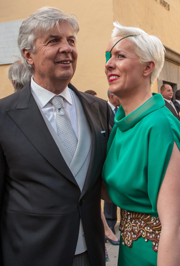 María de Villota junto a su padre, Emilio de Villota