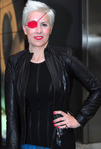 María de Villota en un acto promocional