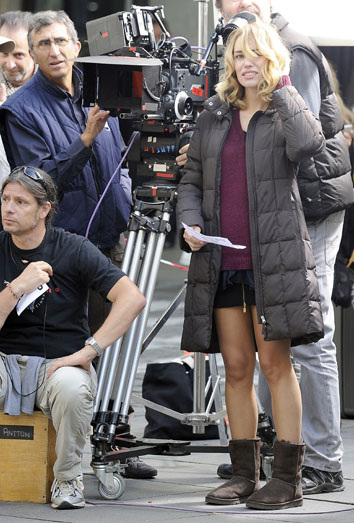 Patricia Conde en el rodaje de su nueva película Patricia Conde en el rodaje de su nueva película