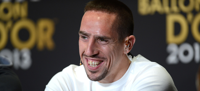Ribery, extremo izquierdo francés. Ribery, extremo izquierdo francés.
