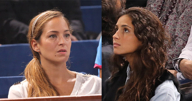 Marta Tornel y Xisca Perelló, novias de David Ferrer y Rafa Nadal, en París