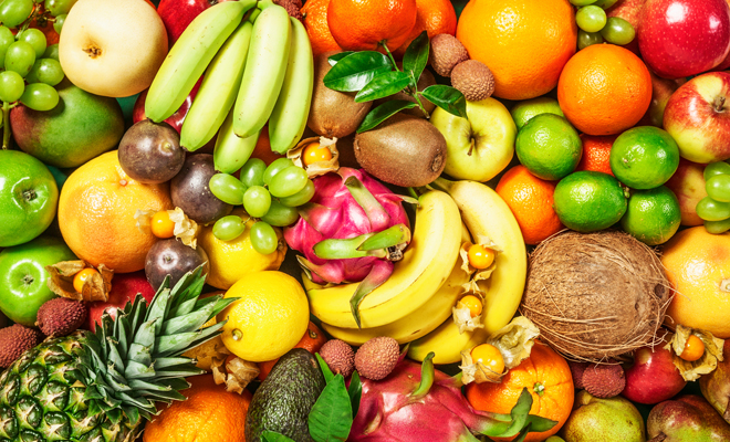 No meter frutas tropicales en el frigorífico